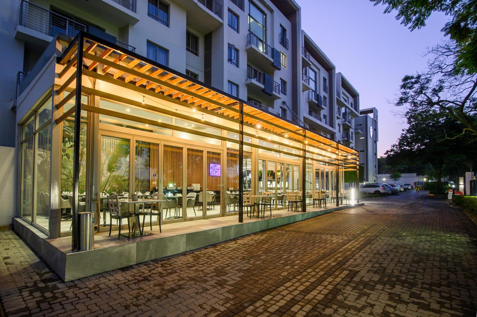 巴斯卡皮特尔公寓式酒店 约翰内斯堡 外观 照片
